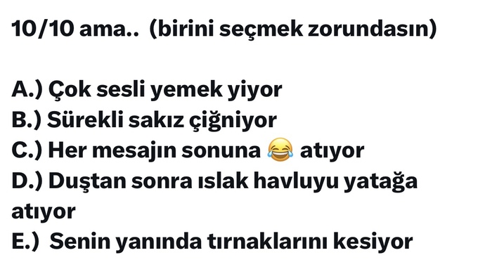 Seçin bakalım hangisi?