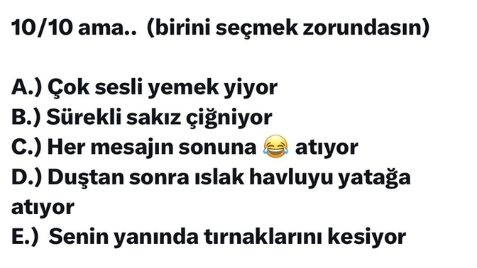 Seçin bakalım hangisi?