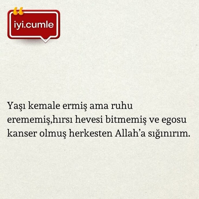 Bu aralar duyduğunuz ve çok beğendiğiniz bir söz var mı?