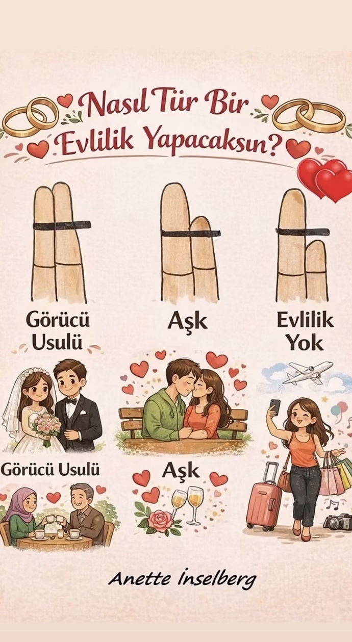 Nasıl Bir Tür Evlilik Yapacaksın Sizce Bu Ne Kadar Doğru?