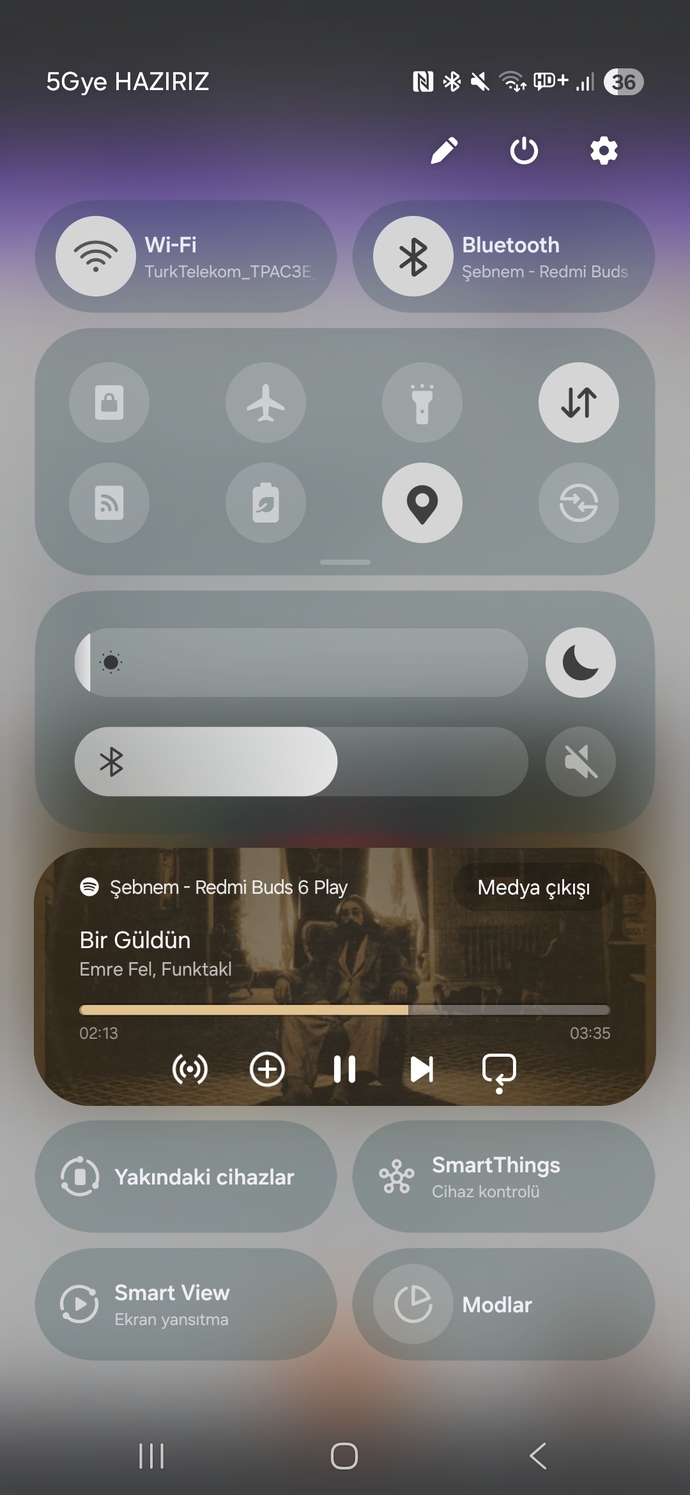 Tam şu an hangi şarkıyı dinliyorsunuzzz?