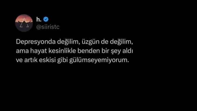 Mutlu musun yoksa üzgün mü?