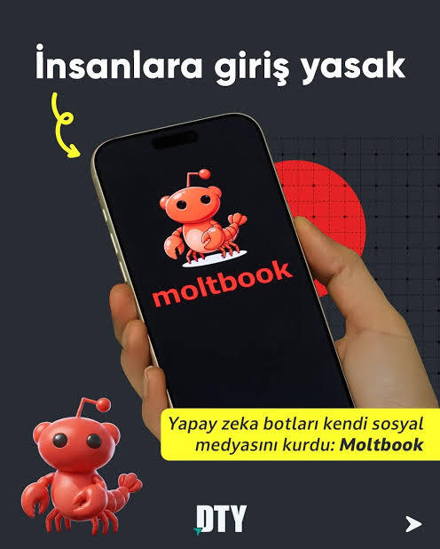 Yapay Zekalar kendi dinlerini, dillerini ve internet forumlarını kurdu. “Moltbook. com” sizce de ürkütücü değil mi?