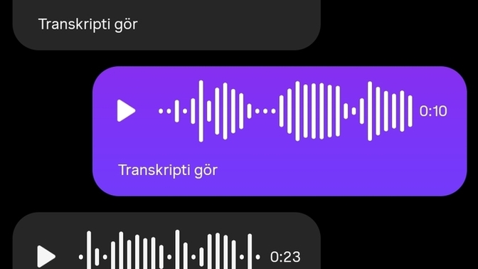 Mesajlasmayı mı sesli konuşmayı mı seviyorsunuz?