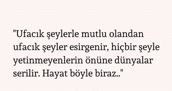 Zaman aza kanaat etmeyenlerin zamanı mı?