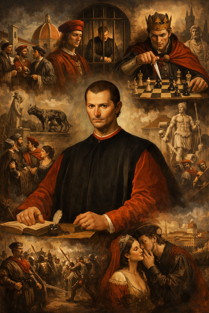 Niccolò Machiavelli kimler bu kişiyi biliyor? bilmeyenler için küçük bir özet hazırladım?