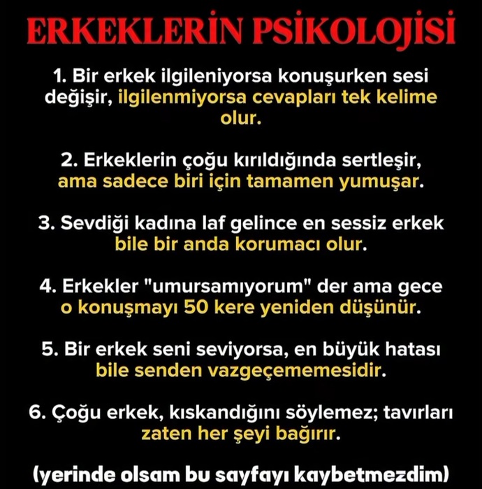 Erkekler de biz kadınlar gibi olayları kendi içinde kafaya takıp bin kere düşünür mü doğru mu yazanlar ndnd?