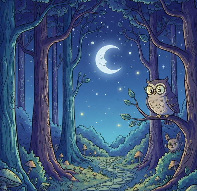 Gece hiç ormanda yürür müsünüz?