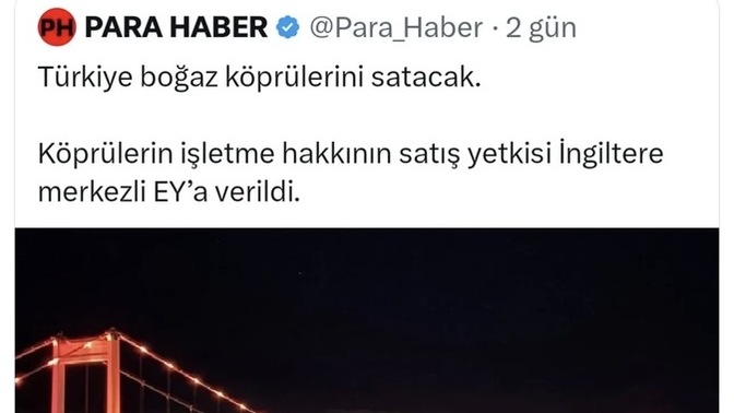 Daha satılacak , yabancı sermayeye özelleştirilecek ne kaldı?