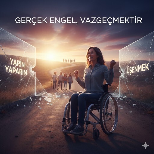 Sizce gerçek engel nedir? Fiziksel sınırlar mı yoksa bitmek bilmeyen bahanelerimiz mi?