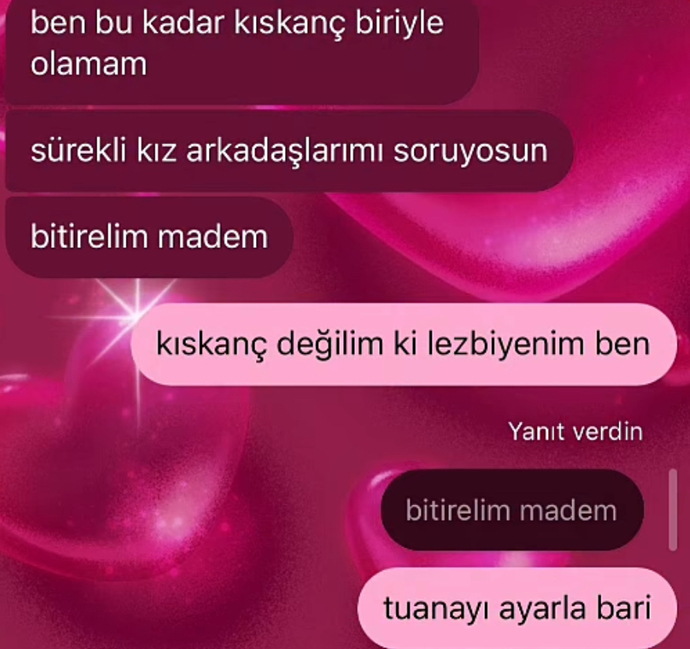 Bir sabah aldığınız ayrılık mesajına tepkiniz ne olurdu?