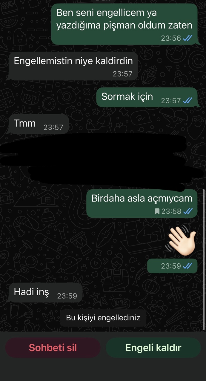 Eski sevgilim çok ukala değil mi ya?