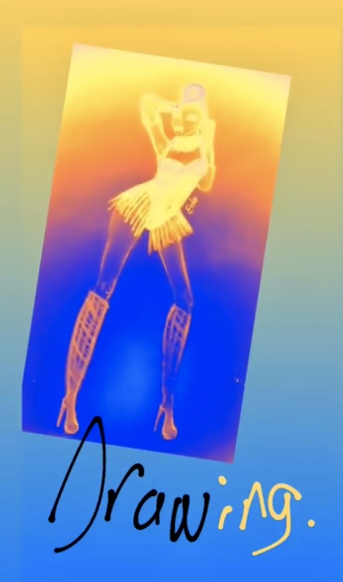 Me Neon çizimle