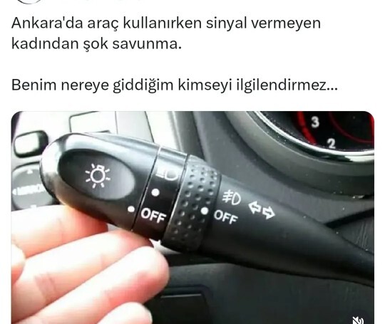 Trafikte sinyal vermeyenlere kufr eder misiniz?