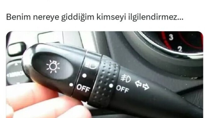 Trafikte sinyal vermeyenlere kufr eder misiniz?