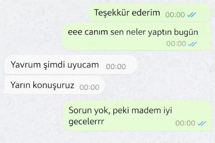 Umursamıyor mu?