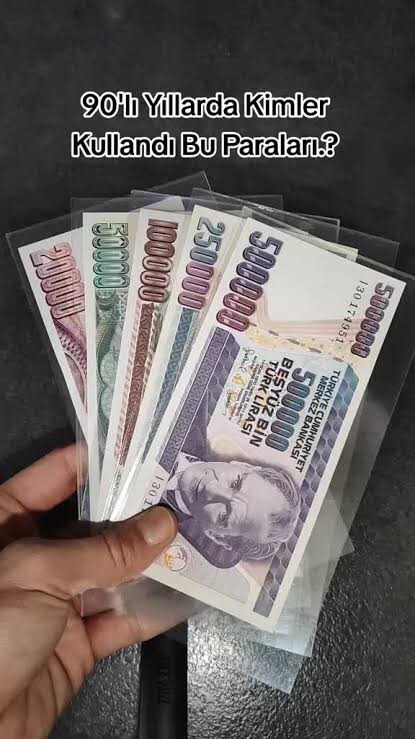 Gözyaşım pıt 🥲. Bu paraları kimler hatırlıyor?