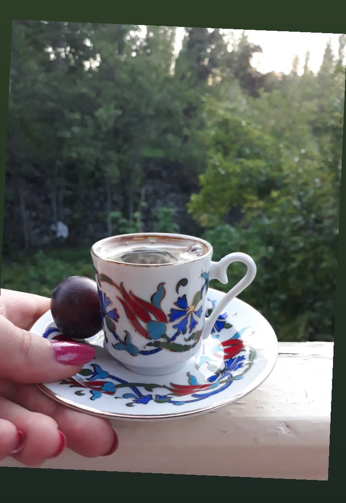 Köydeki bağdan bir foto