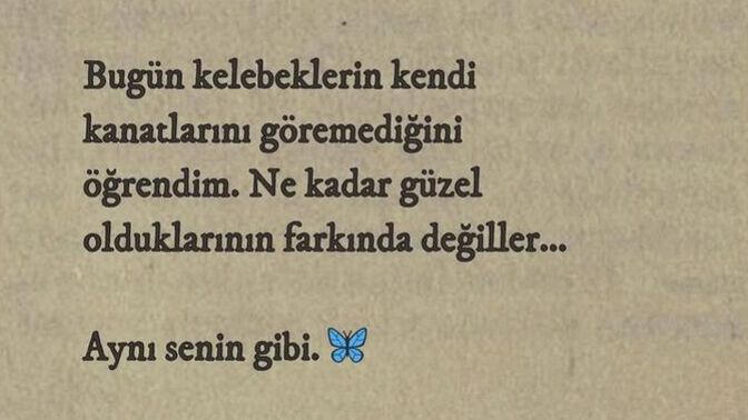 Kendinizin farkında mısınız?