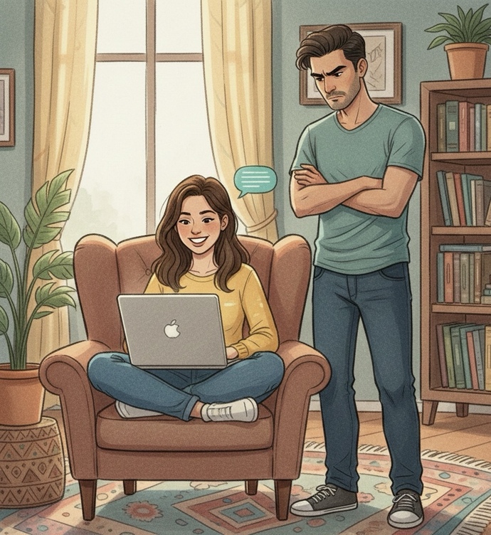 Sevgiliniz sizin sevmediğiniz birini sosyal medyadan takip edebilir mi?