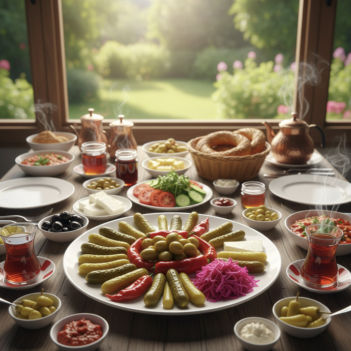 Kahvaltıda turşu yer misiniz?