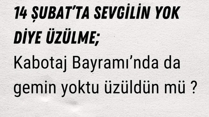 Sevgililer Günü'nde ne yapacaksınız, yalnız olanlar nasıl takılacak 😂?