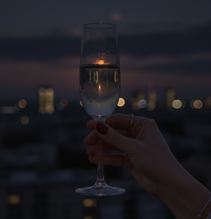 Şampanya içmemiz gereken bir kutlama var 🍾