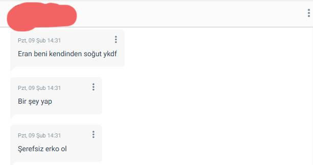 Kızların şerefsiz erkek sevme huyu kapatıldı mı?