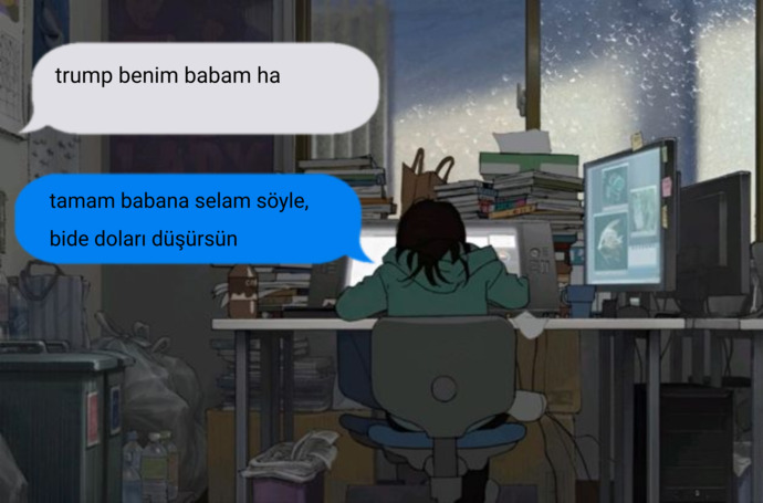Doları da düşürsün söyle dlkdldkd
