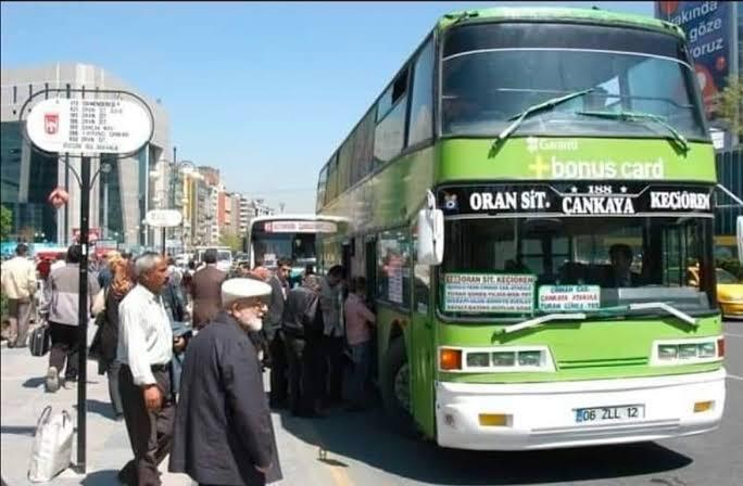 Hiç çift katlı belediye ya da halk otobüsüne bindiniz mi?