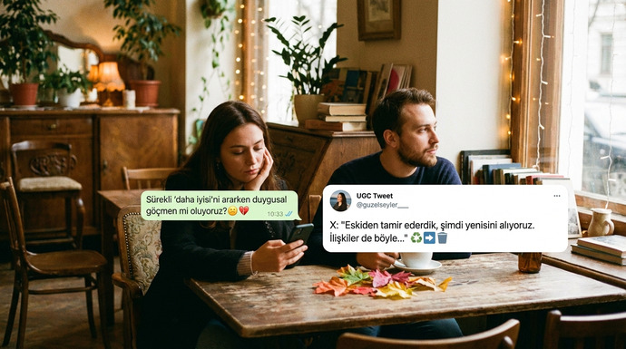 Sizce modern ilişkilerde insanlar gerçekten “daha iyisini hak ettikleri” için mi sık sık partner değiştiriyor, yoksa sosyal medyanın şişirdiği mükemmeliyet algısı yüzünden duygusal göçmenlere mi dönüşüyoruz? Kendi deneyiminizi düşünün: Bitirdiğiniz bir ilişkide aslında biraz daha emek verilse tamir olur muydu, yoksa iyi ki bitmiş mi diyorsunuz?