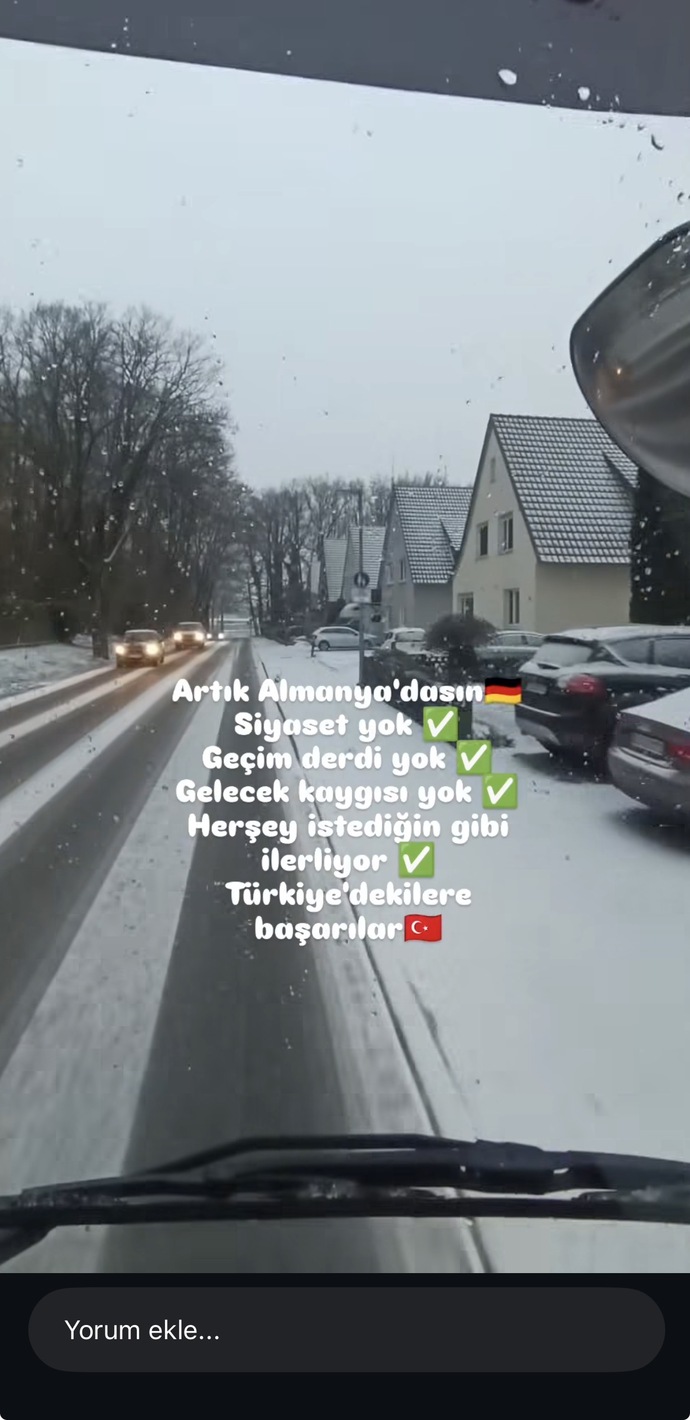 Almanya’ya taşınan birinin bu paylaşımını doğru buluyor musunuz?
