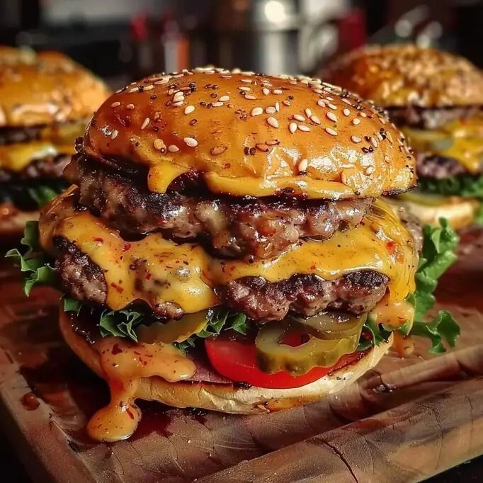 Görseldeki gibi bir hamburgere hayır diyebilir misiniz?