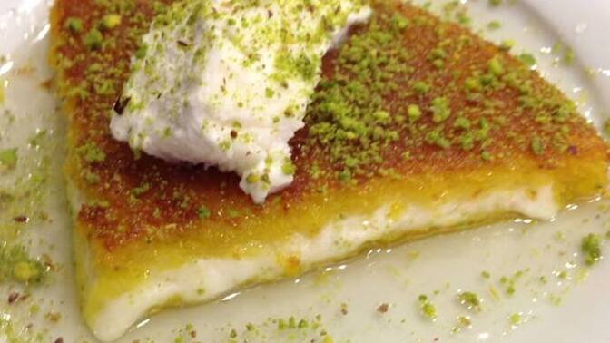 Kebap yedikten sonra üzerine en güzel giden tatlı?