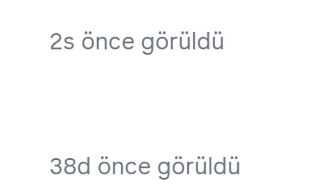 Hiç görüldü yediniz mi?