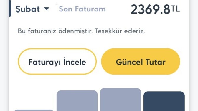 Kullandiginiz operatör için ne kadar ödeme yapıyorsunuz?