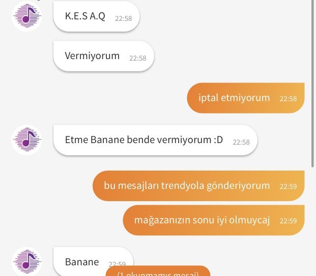 Trendyol müşteri hizmetleri benle bu şekilde konuştu nereye şikayet edebilirim?