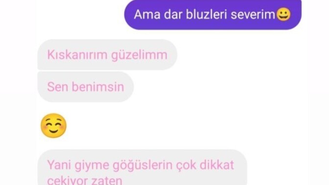 Daha 2 günlük flörtün böyle konuşması normal mi?