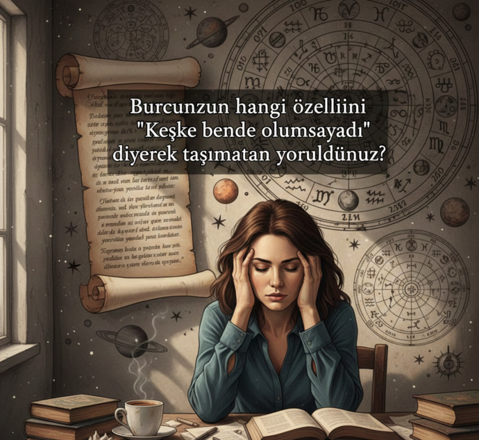 Burcunuzun hangi özelliğini Keşke bende olmasaydı diyerek taşımaktan yoruldunuz?