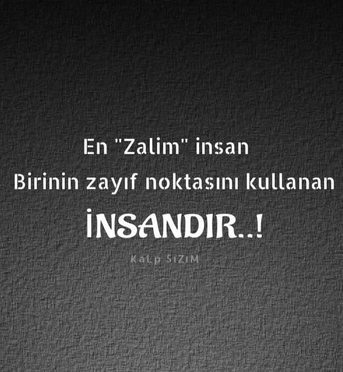 Zayıf noktazını kullananlar oldu mu?