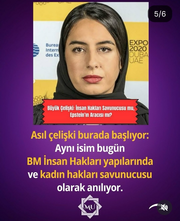 Epstein ve Birleşmiş Milletler dostluğu bazıları insan hakları mahkemesne gidelim diyor adalet böyle bulunabilir mi sizce?