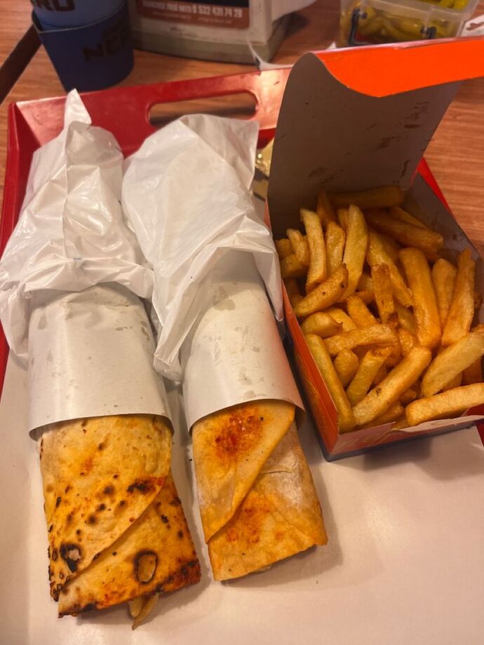 Sana döner ısmarlar mıydım söyleyeyim mi?