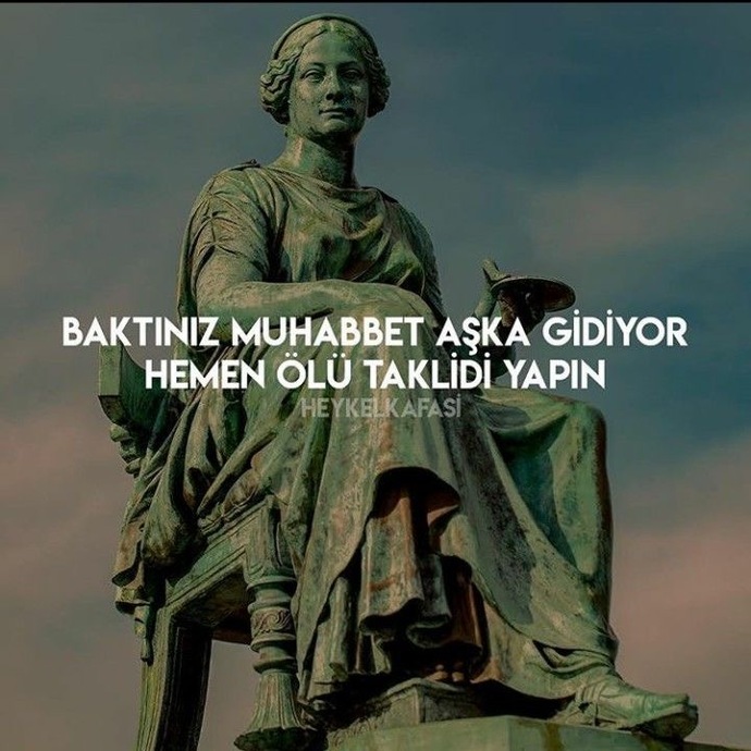 Sizi “ölü taklidi” yapmaya iten bir konu var mı?