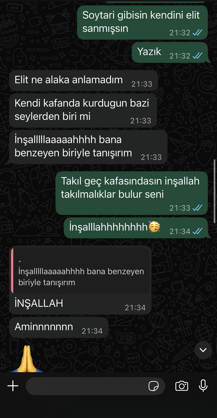 Eski sevgilim neden böyle konuşuyor tehdit mi ediyor?