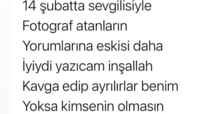 Sevgililer günü planınızı yaptınız mı?