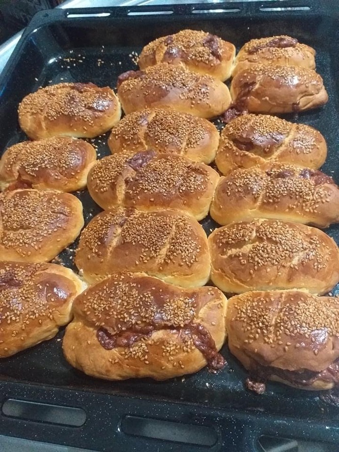 İlk kez poğaça yapmayı denedim sizce olmuş mu?