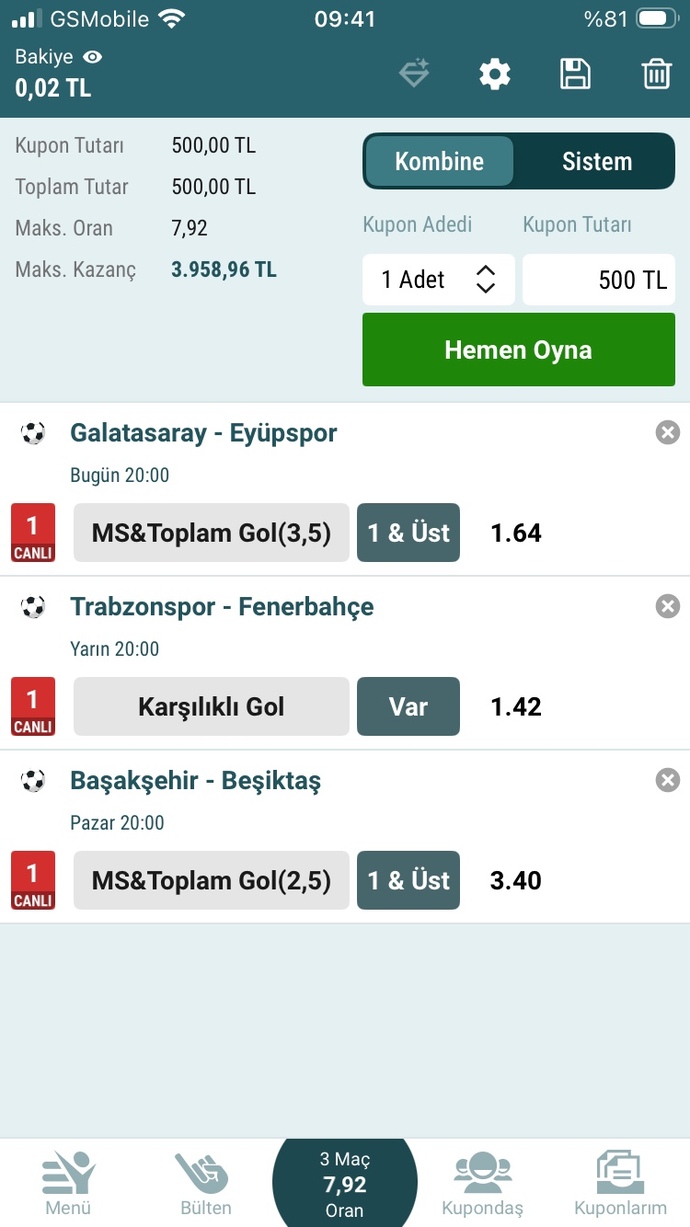 Oluru var mıdır şekerlerim 🍭?