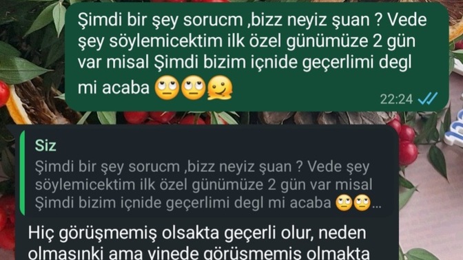 Hiç yüz yüze görülmemiş bir ilişkide sevgililer gününün kutlanması normal değil mi?