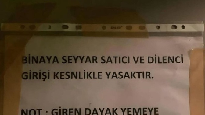 Kapıya gelip zile basan dilencilere para veriyor musunuz yoksa kapıyı açmıyor musunuz?