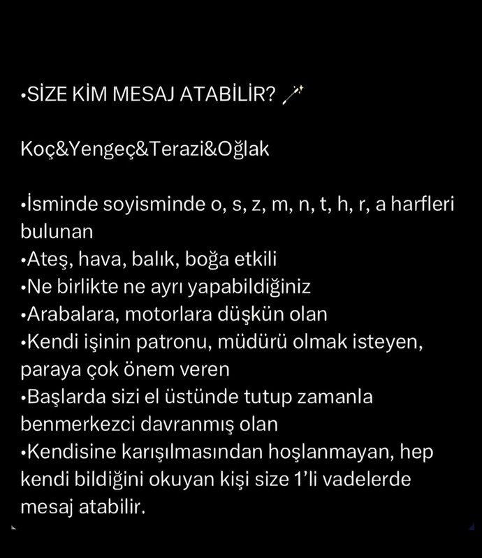 Burcunuza göre yakında kimden mesaj alacaksınız, astroloji tahmini yapayım mı?